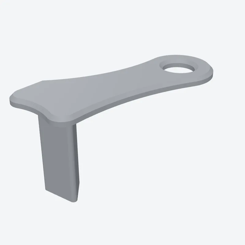 BMW E60 headlight mounting tab