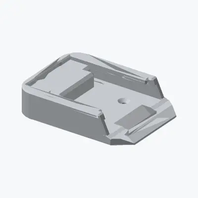Makita 18V აკუმულატორის კედლის დამჭერი